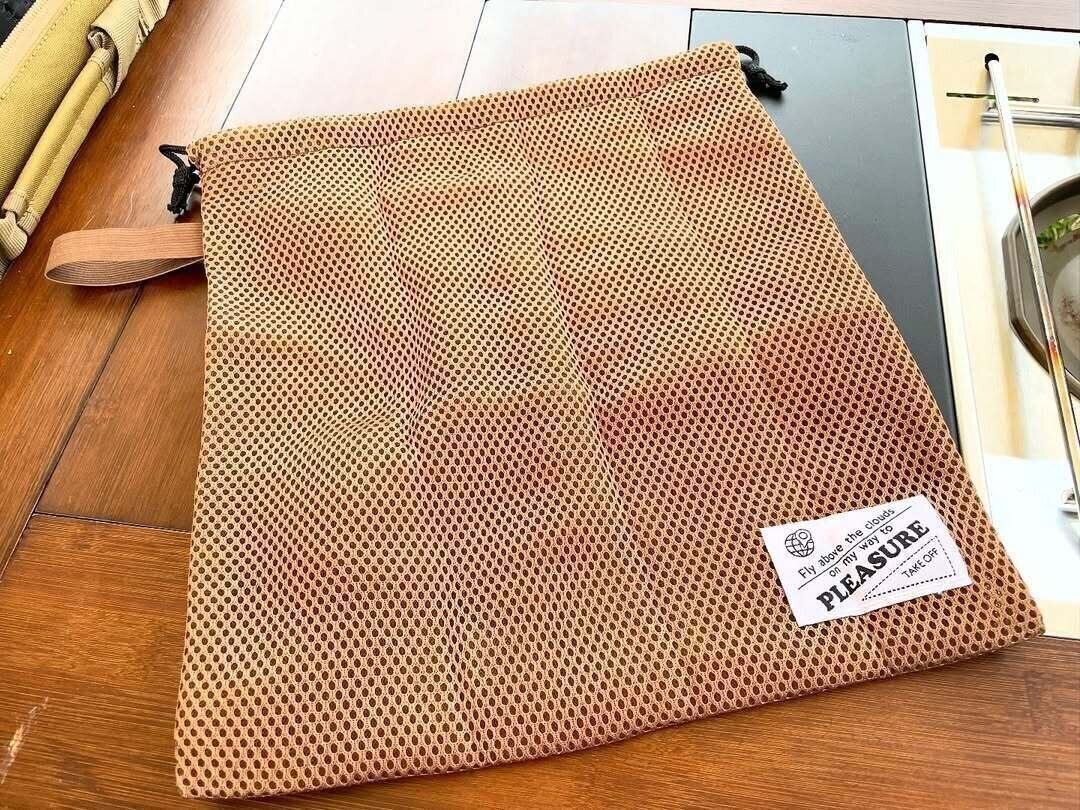 【ダイソー】洗濯ネットなのに優秀！「旅する洗濯洗濯ネット」がギア収納に便利