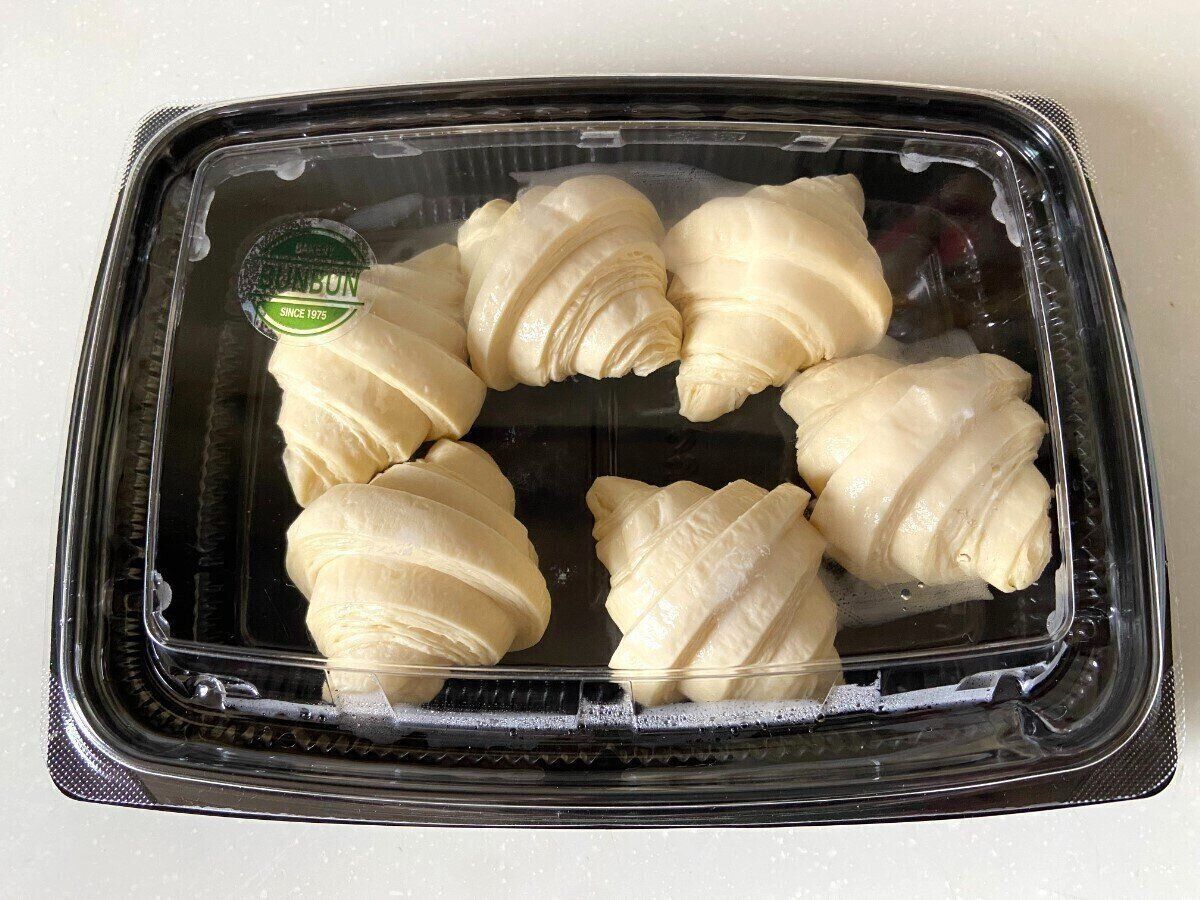 冷凍クロワッサン生地