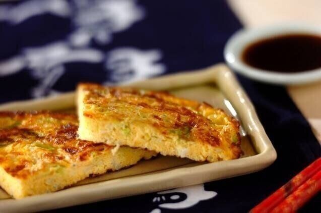 ネギとシラスの卵焼き