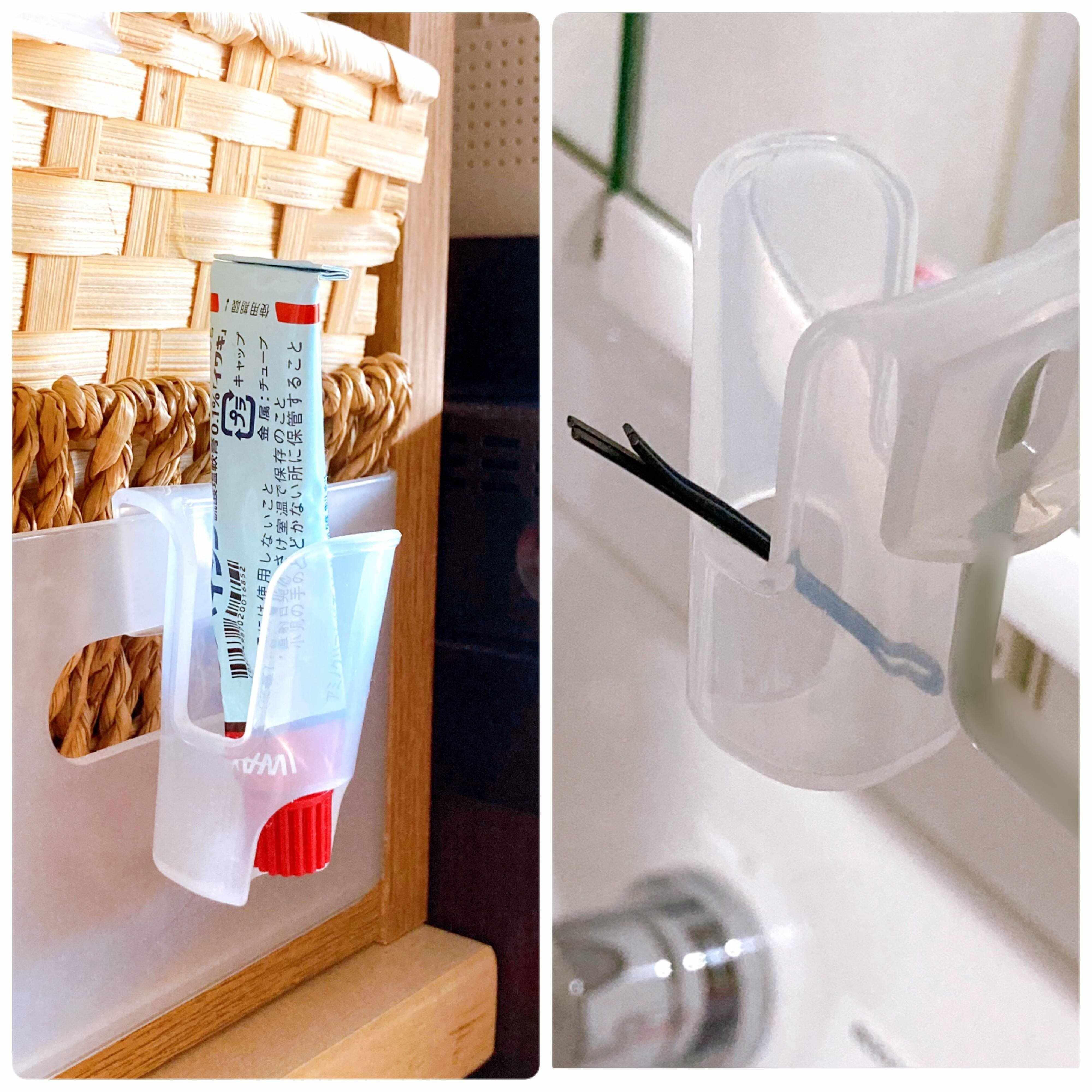 ぬり薬やヘアピンにも使えます