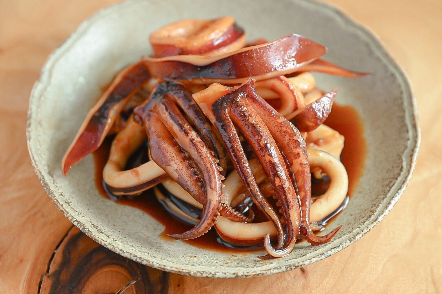 皿に盛られたいか