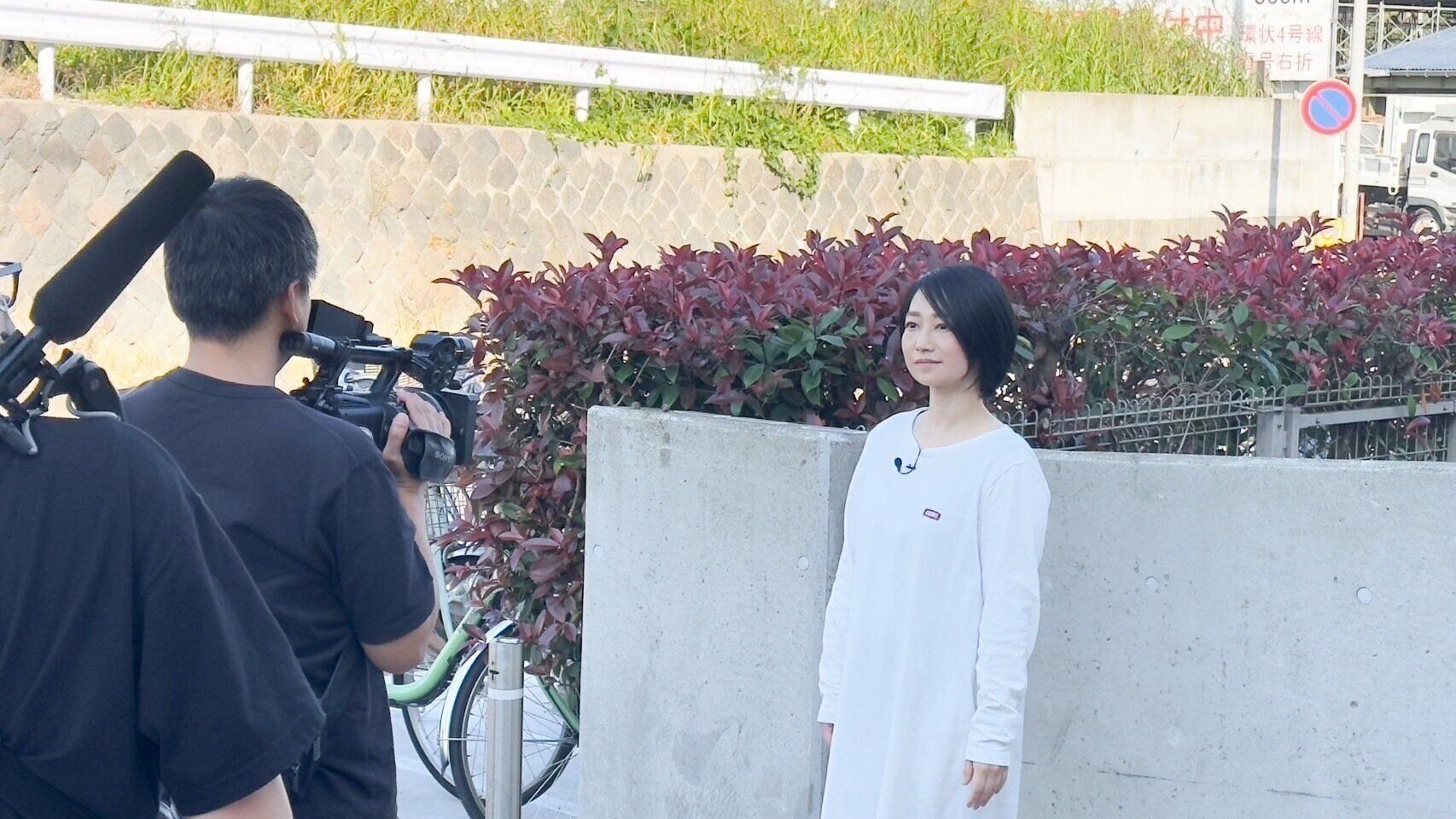 テレビの撮影現場