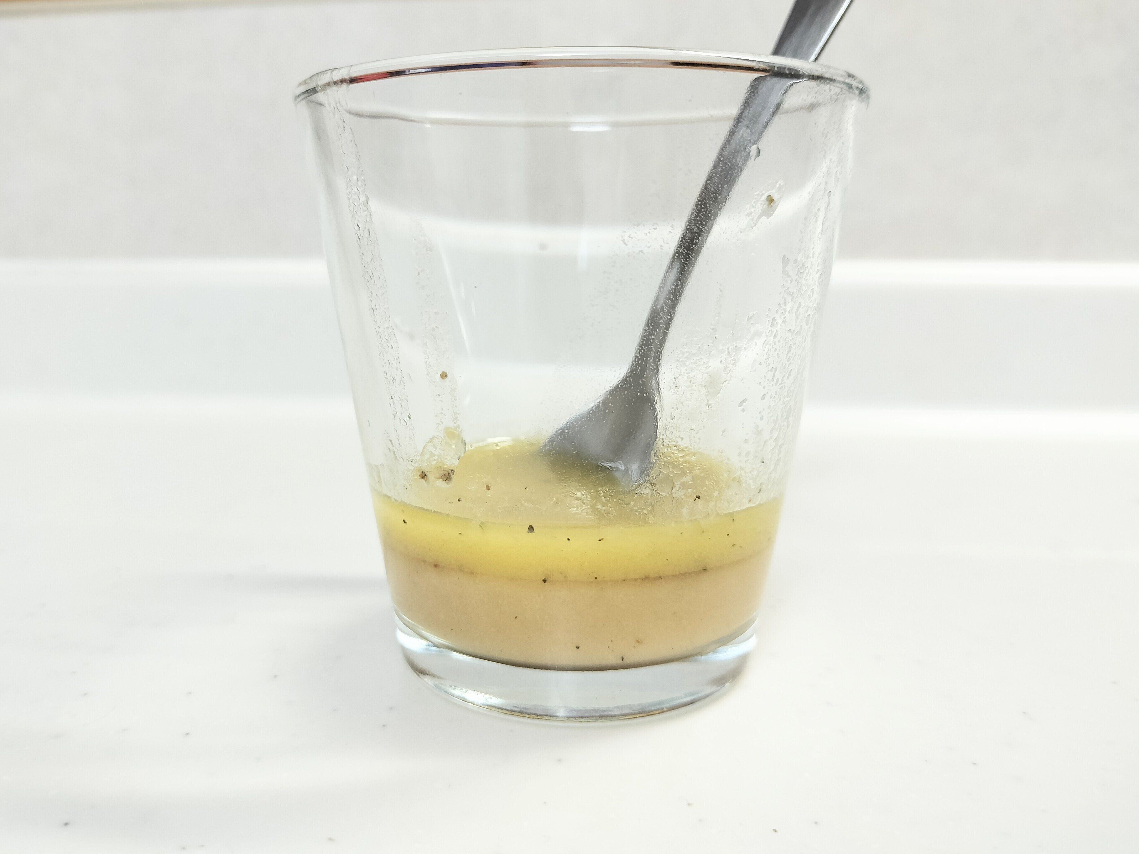 ホエイドレッシングの出来上がり