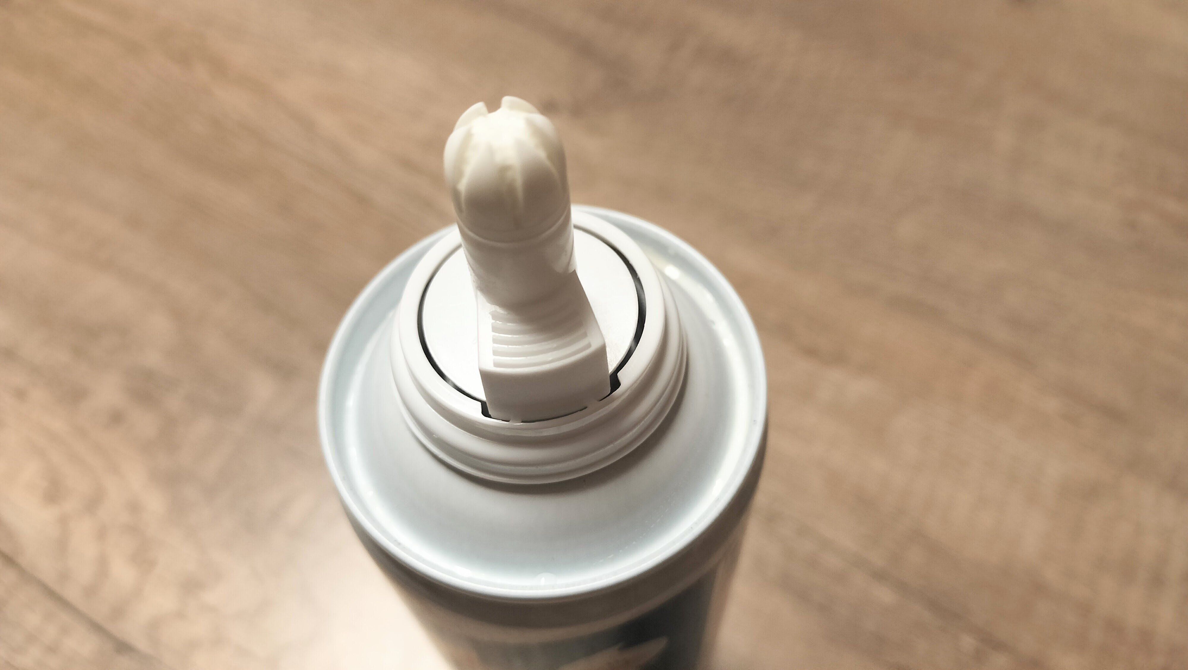 ホイップクリームの先端