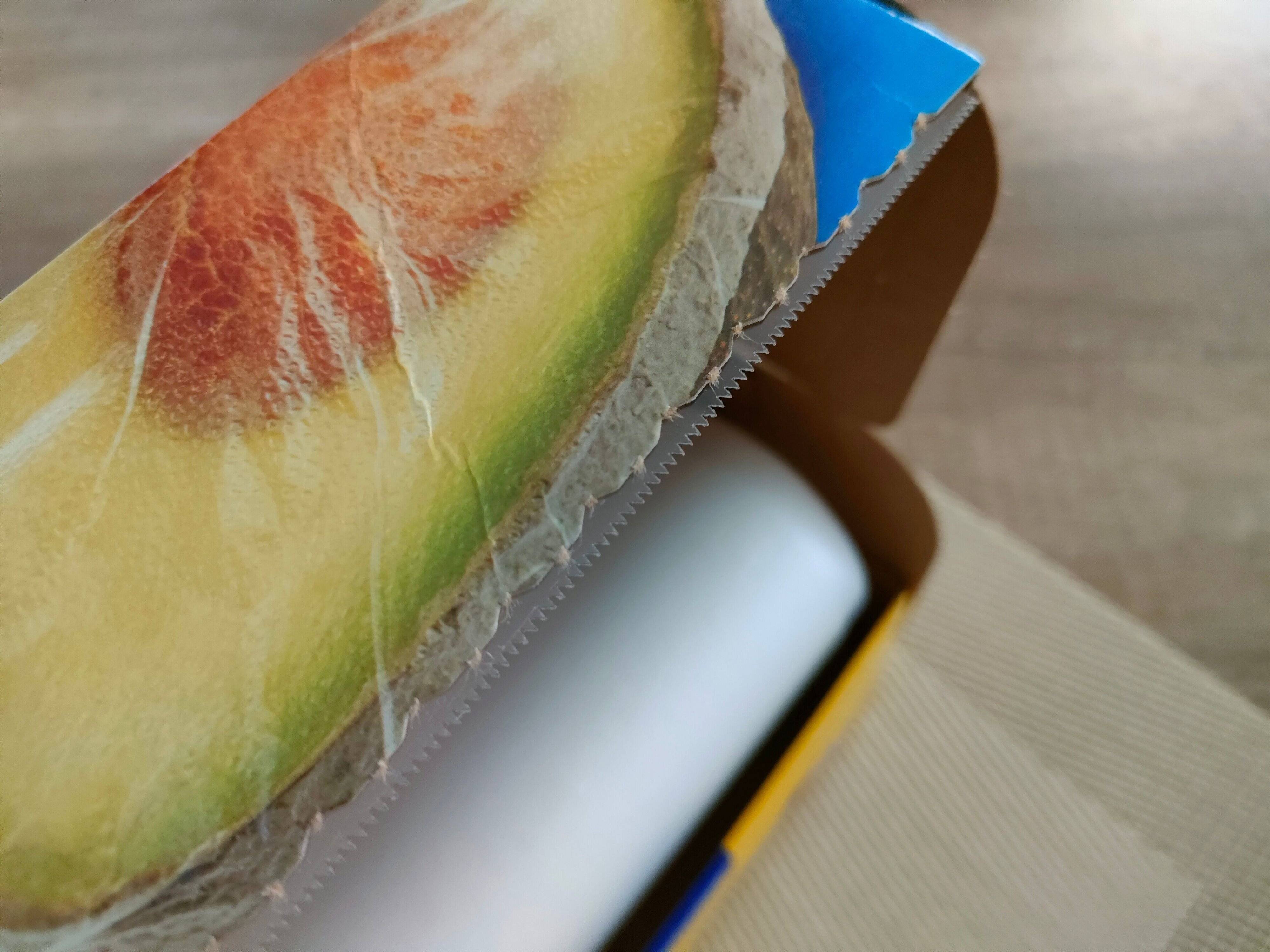 プレスンシールの刃の部分