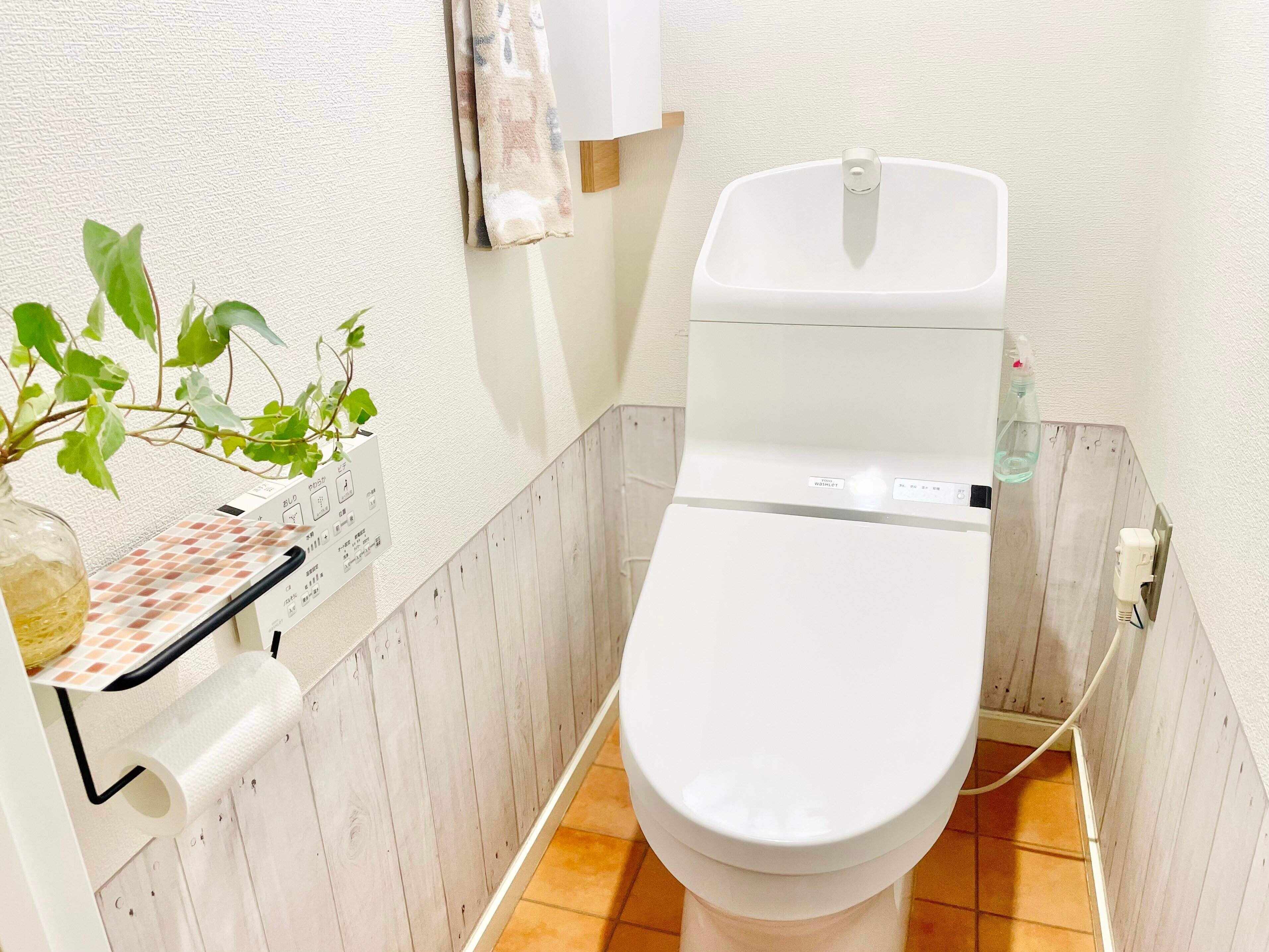 スッキリトイレ収納