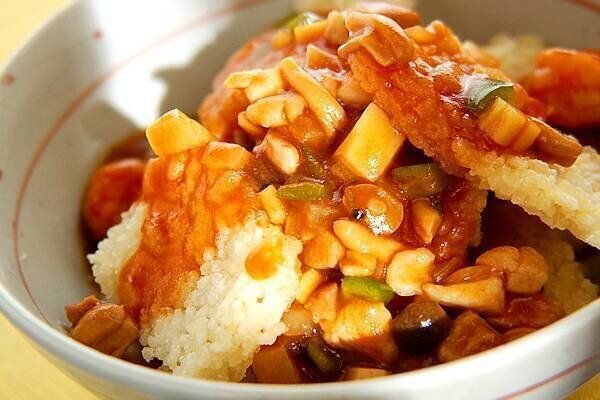 おこげのあんかけ