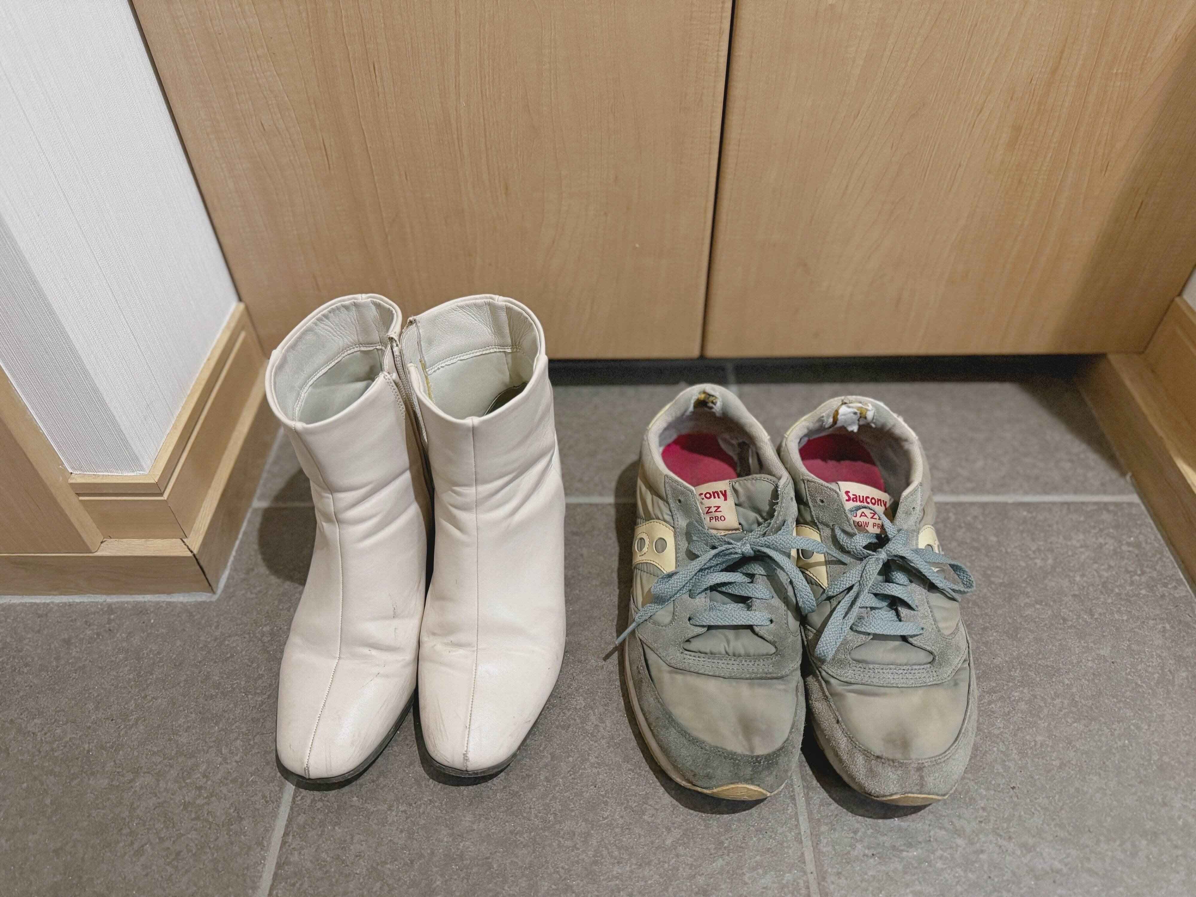 3．履き潰した靴