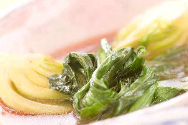 チンゲン菜の炒め煮