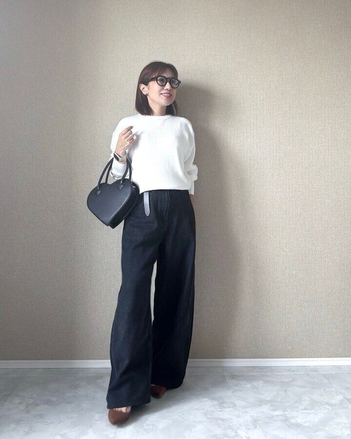 バギーカーブジーンズ　ユニクロ