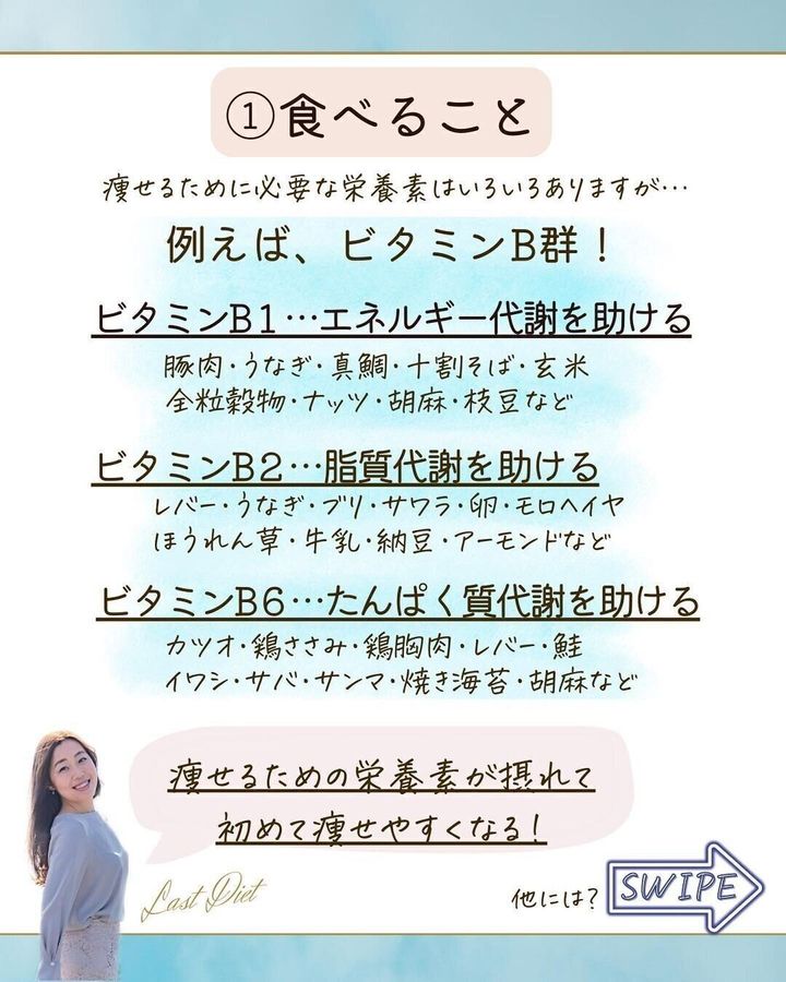 体に必要な栄養素をとろう!