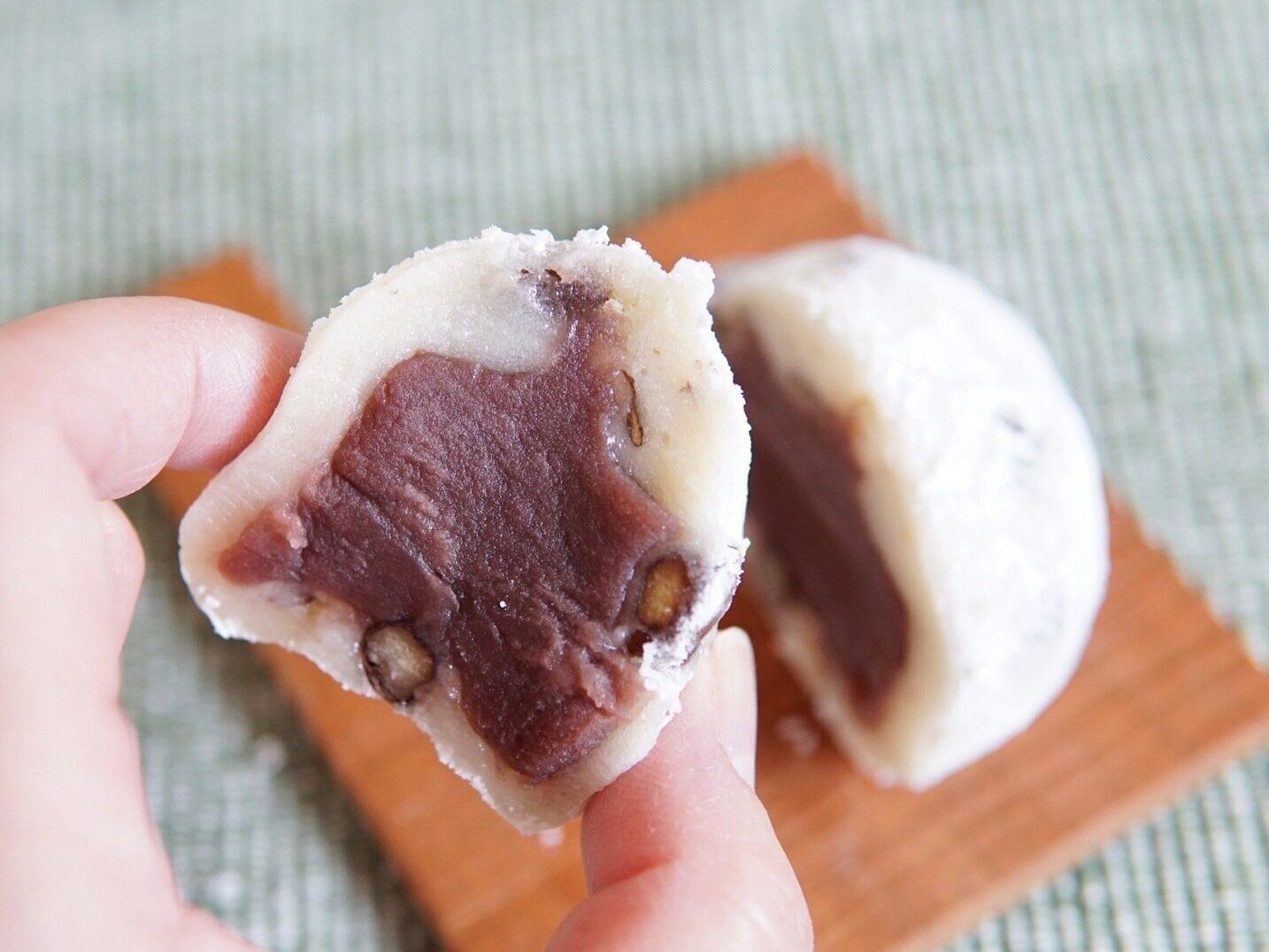 あんこたっぷり！塩豆大福