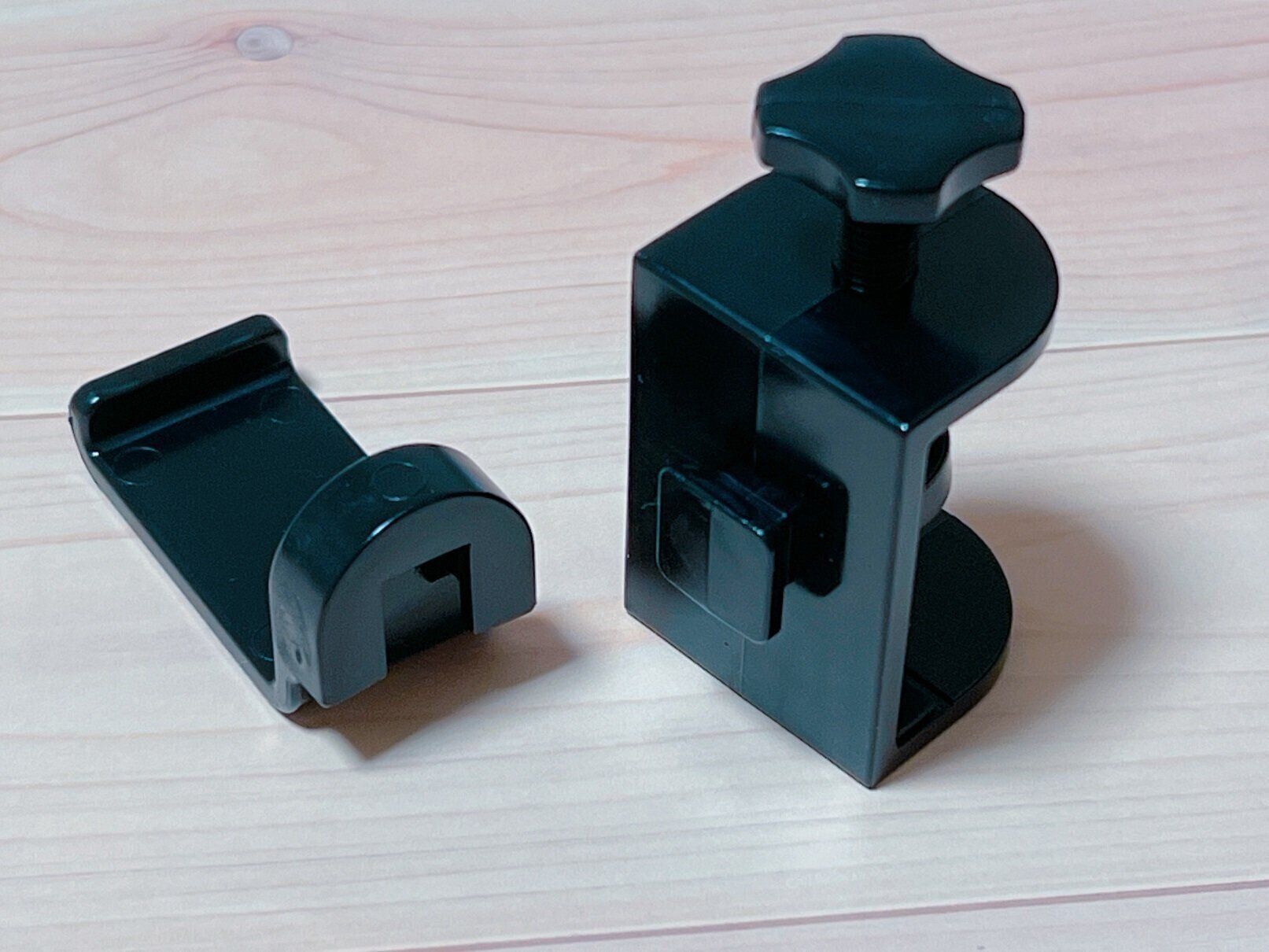 分離パーツ、奥長のフックがポイント！