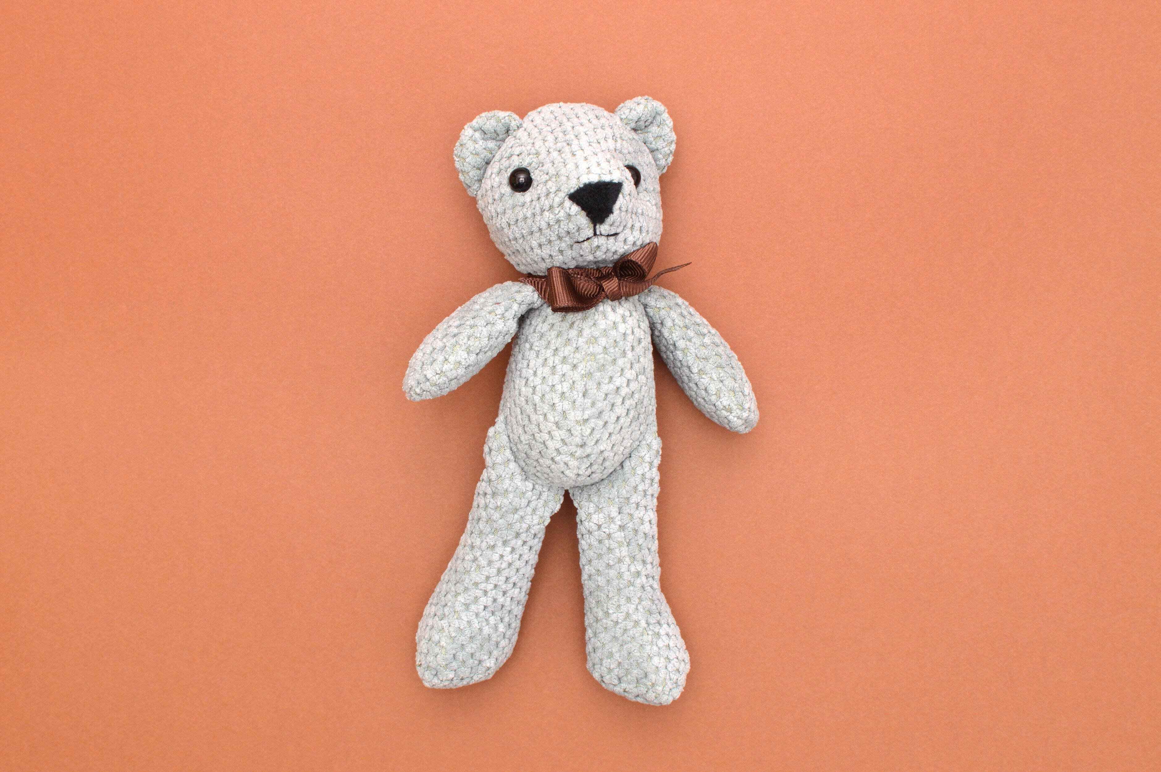 グレー テディ ベア