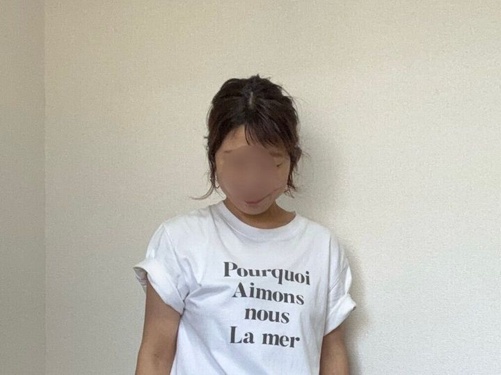 髪の毛をまとめた図