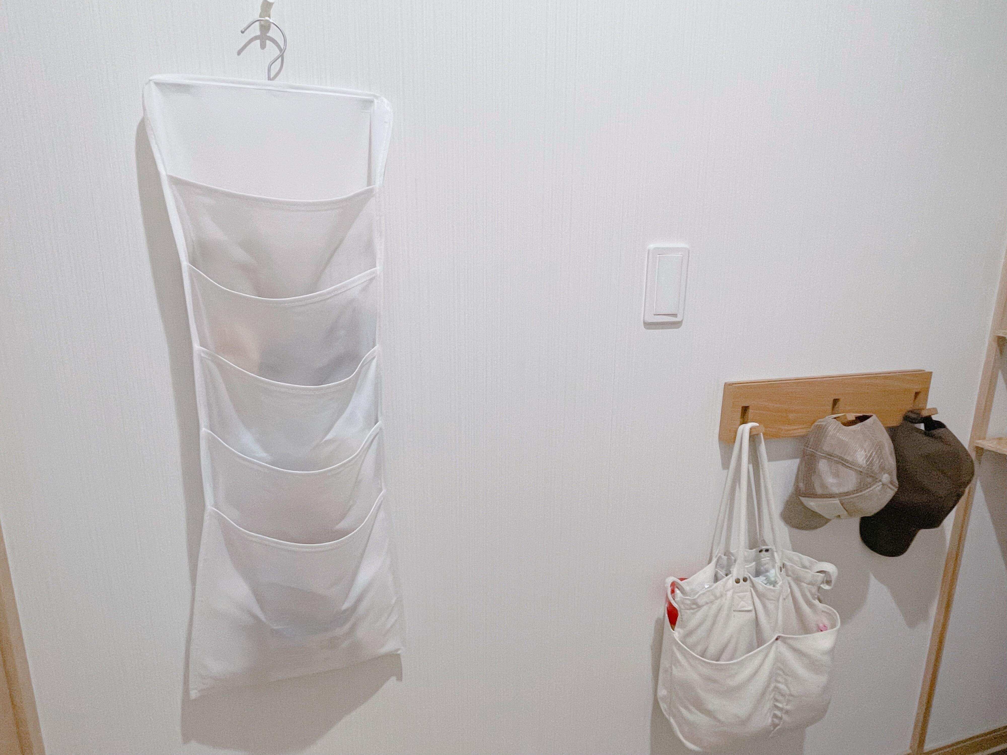 マスクはダイソーの「シャツ収納」が使える