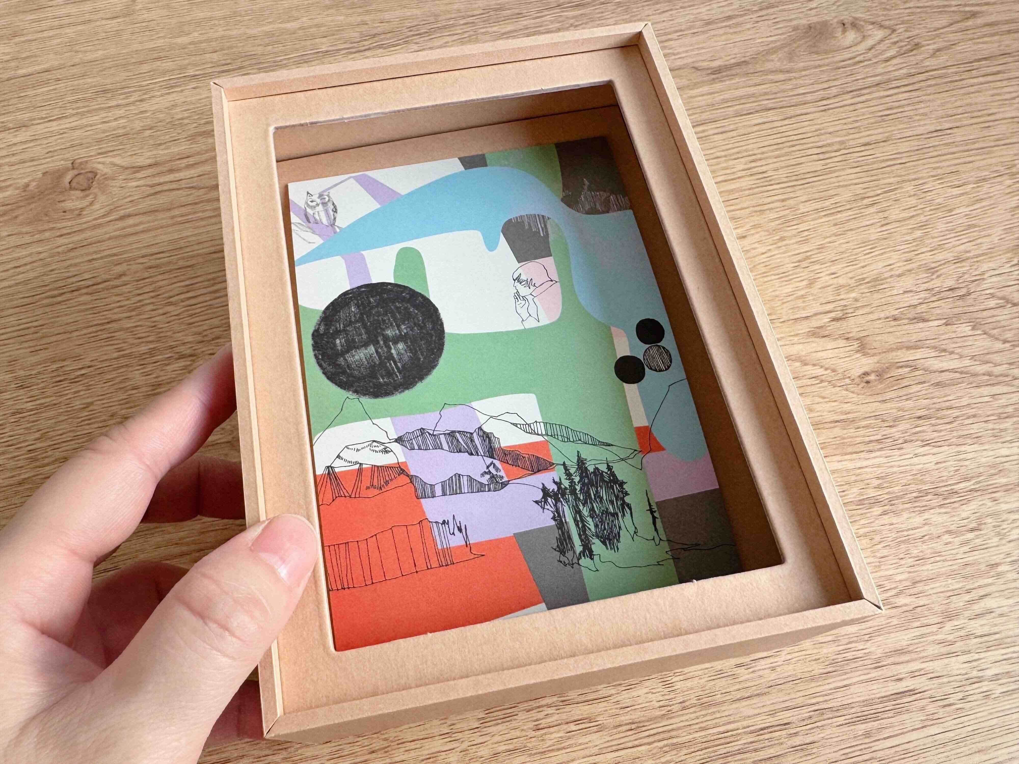 3．フォトフレームにもなるから