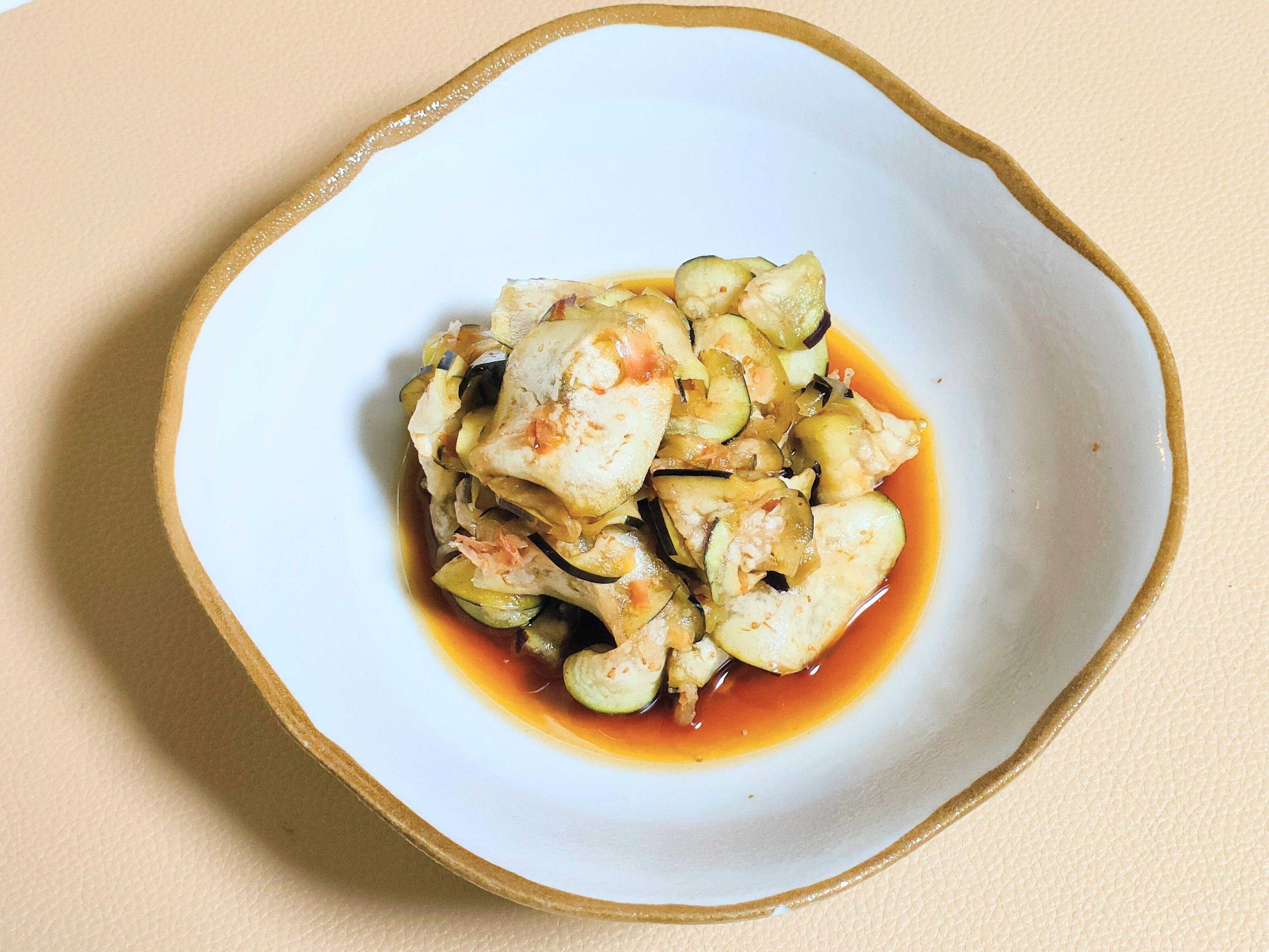 ナスのポン酢浅漬