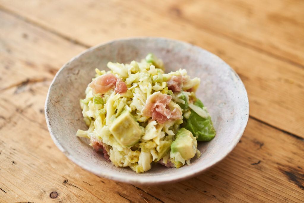 腸活サラダ！発酵キャベツとヨーグルトのサラダ