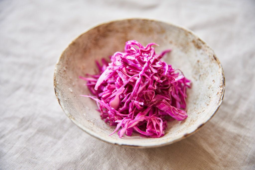 紫キャベツのマリネ