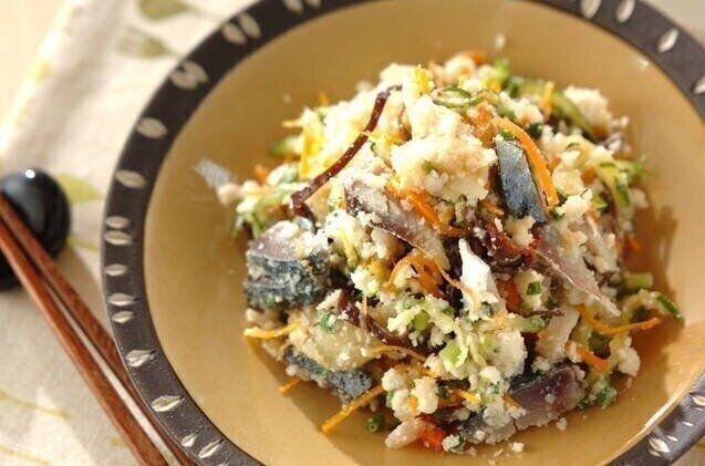 しっとり！卯の花のしめ鯖和え