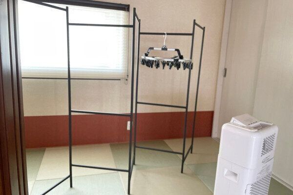 我が家の部屋干しアイテム