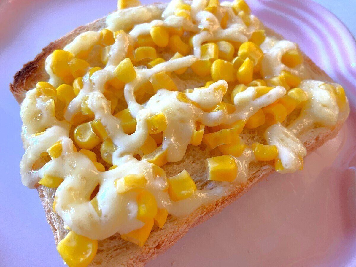 コーンマヨトースト