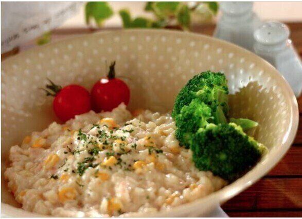 前日準備！電子レンジで簡単リゾット