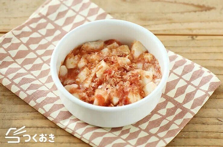 長芋の梅おかか甘酢和え