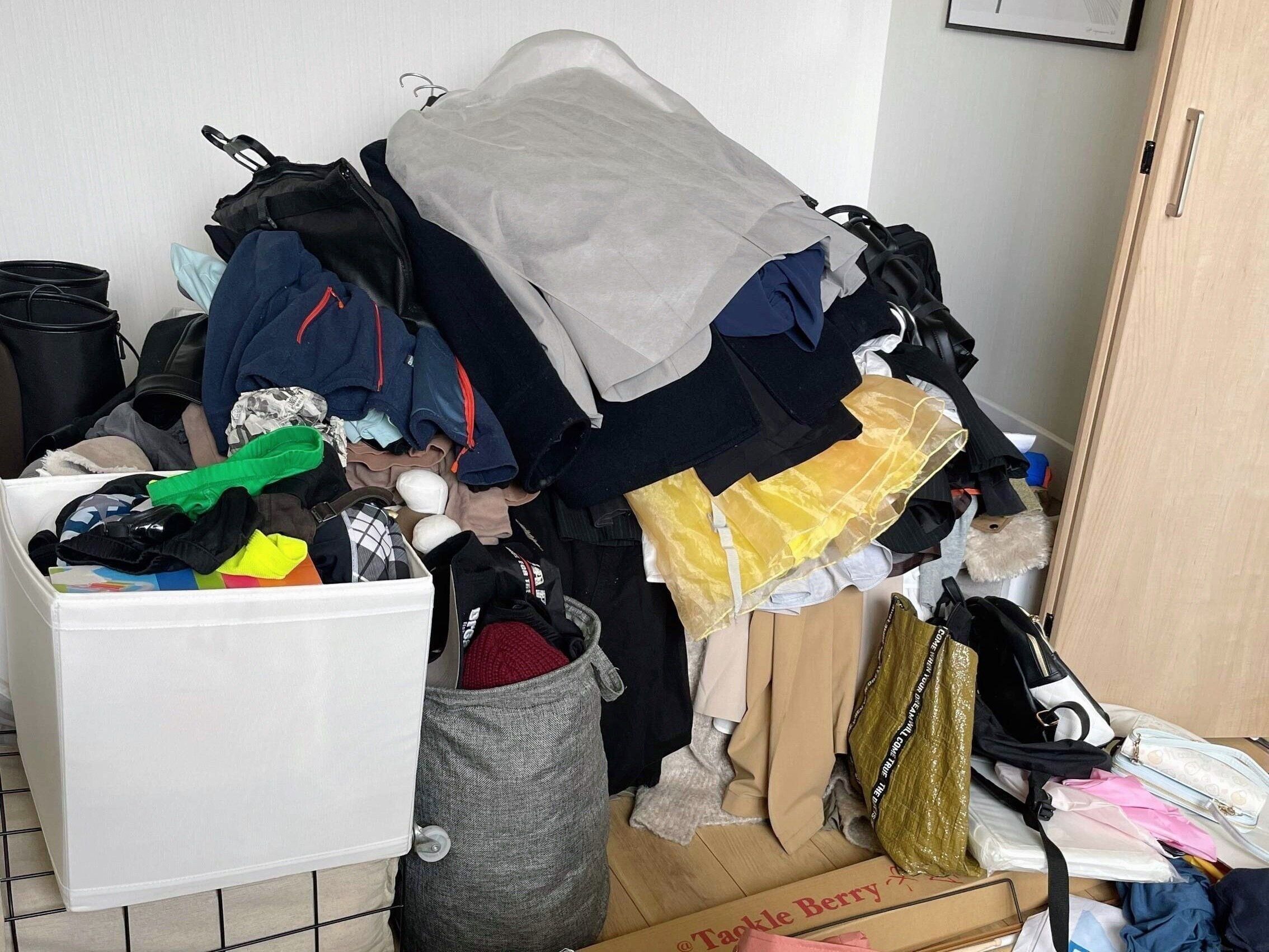 1．掃除だけで収まらなくなるから