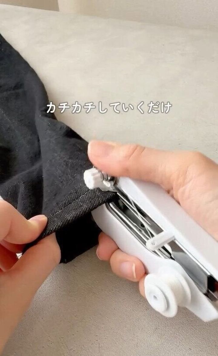 使ってみたら衝撃やった!「コンパクトハンディミシン」