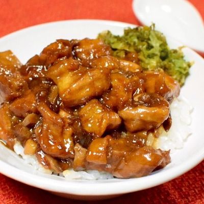 お麩で*ベジ・ヴィーガン魯肉飯(ルーローファン)