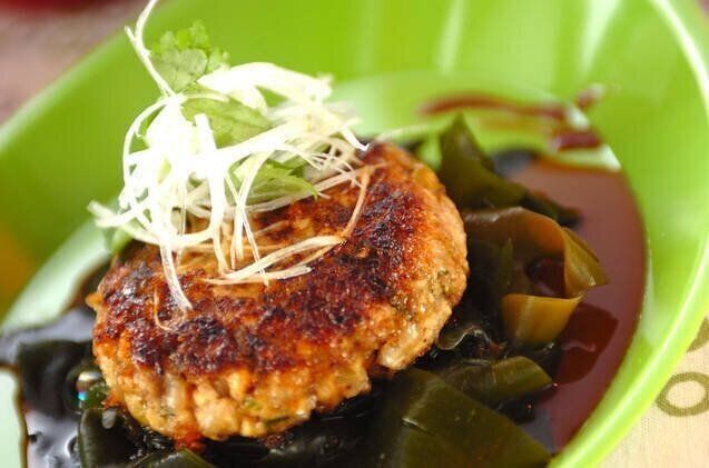 豆腐入りハンバーグ