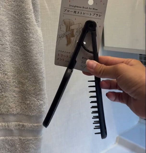 【セリア】忙しい朝にぴったり！神ブラシ