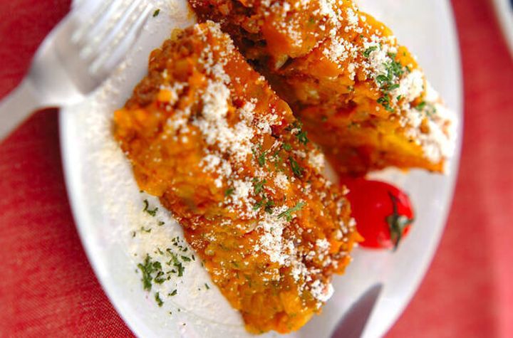 カボチャのミルフィーユ