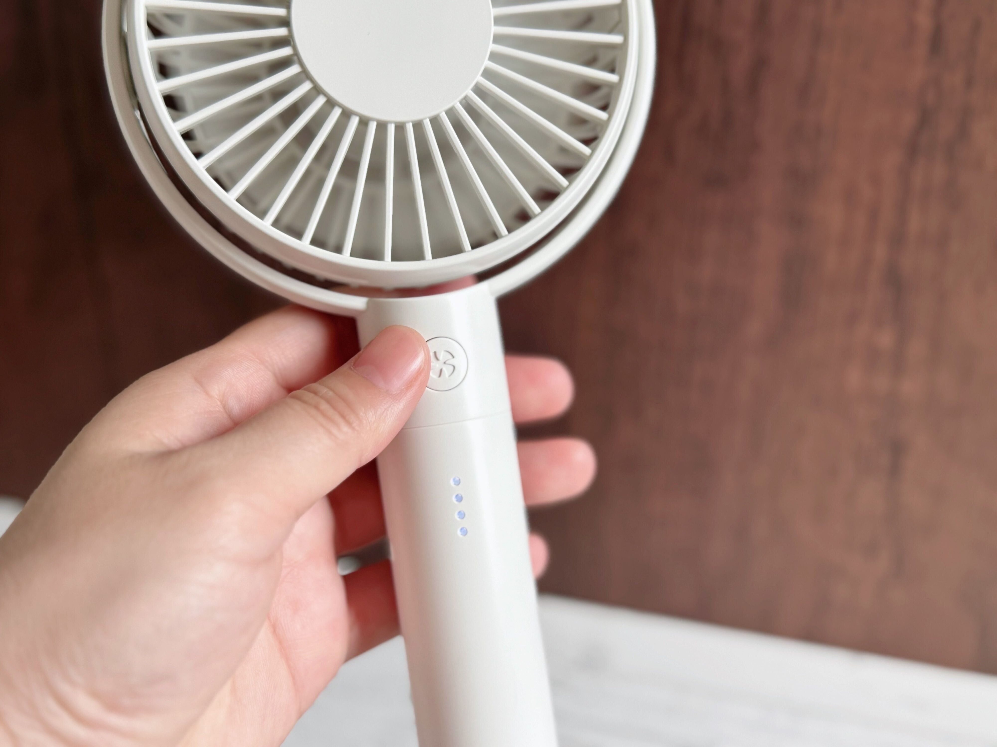 1．5段階の風量調整ができるから