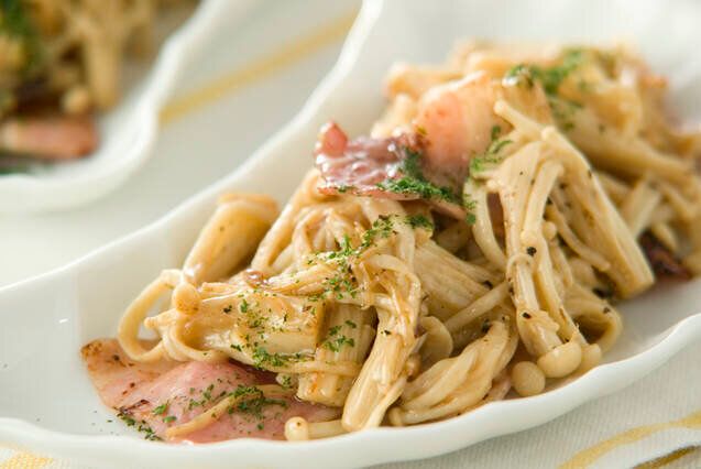 やみつき！エノキのコク旨バターソテー