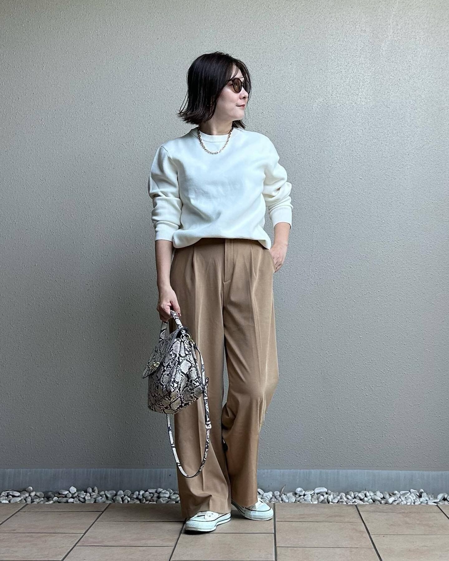 ユニクロ　ウォッシャブルストレッチ　ミラノリブクールネックセーター UNIQLO ウォッシャブルストレッチミラノリブクルーネックセーター 4点