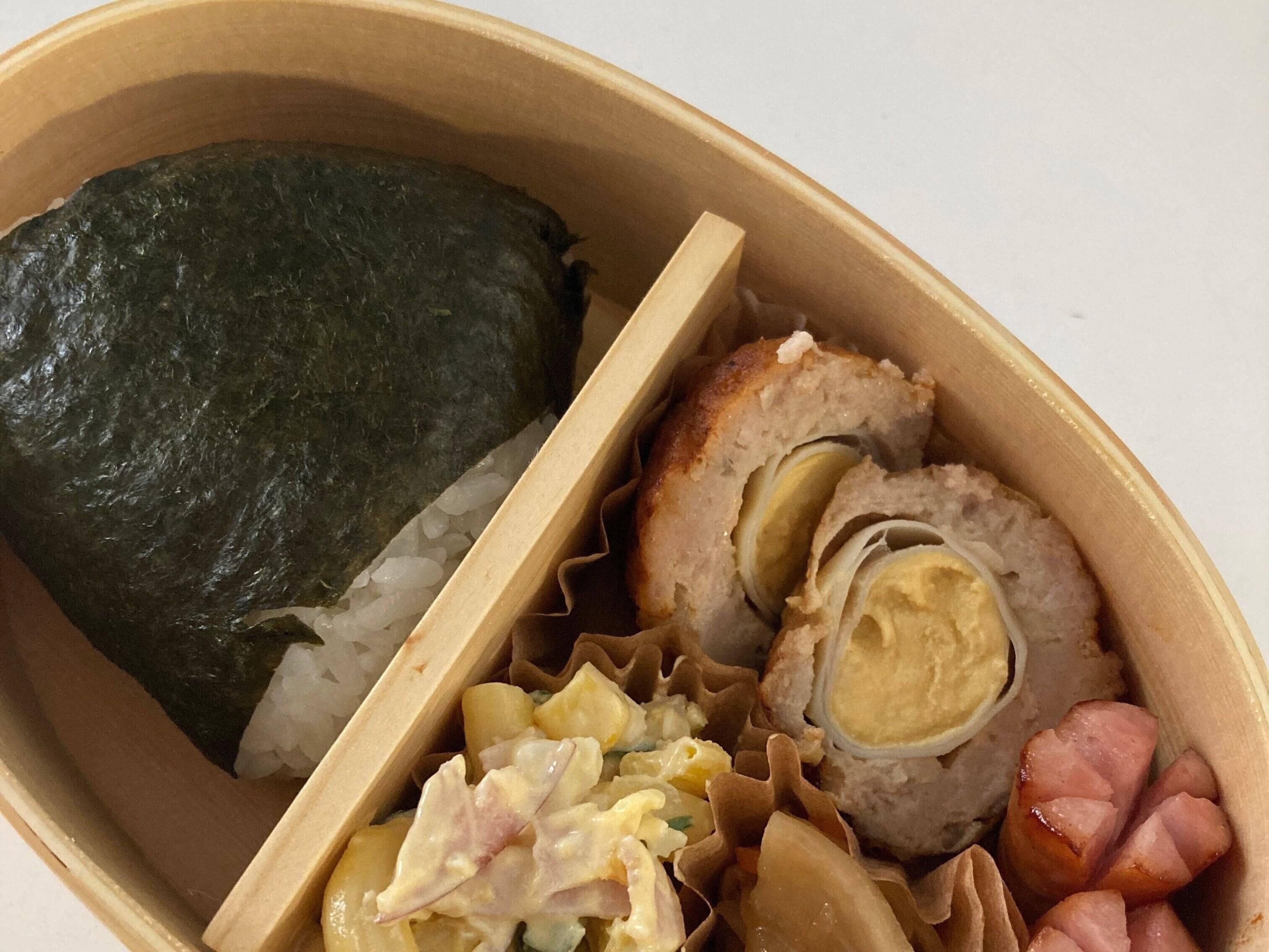 ろく助塩で握ったおにぎり弁当