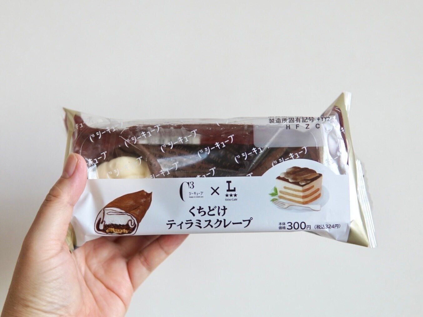 くちどけティラミスクレープ