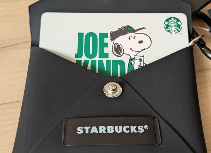 スターバックスコーヒー「2層式TOGO ECOバッグ&カードケースブラック」