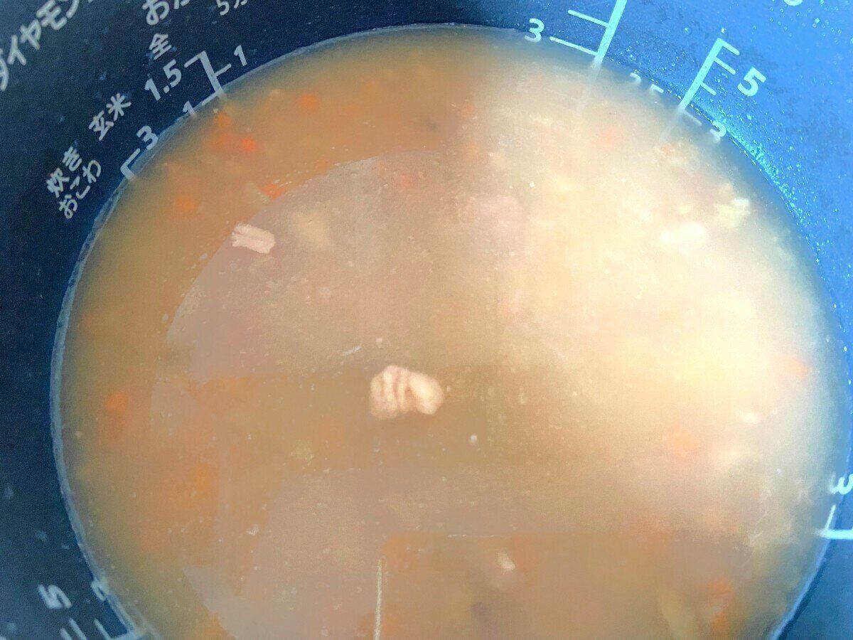 いつもの目盛りに合わせて