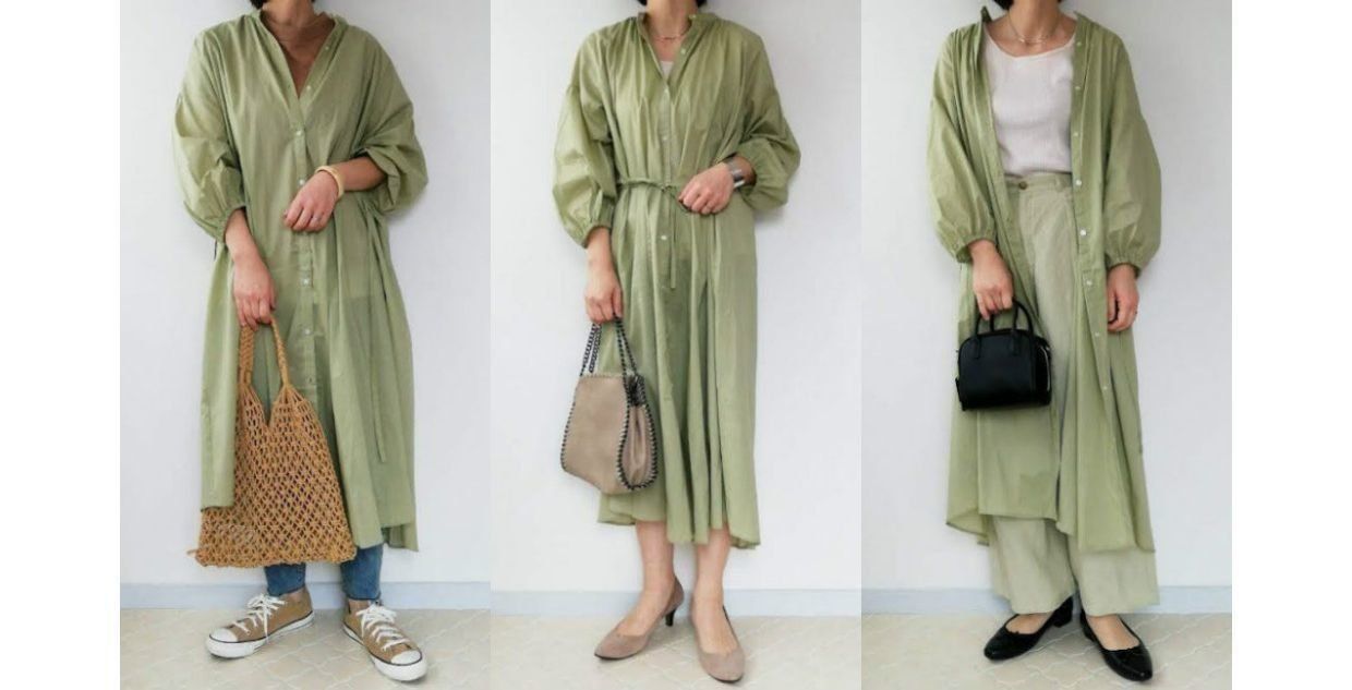 ポテンシャル高すぎ Gu 1 490円の無敵ワンピース着まわし3選 サンキュ