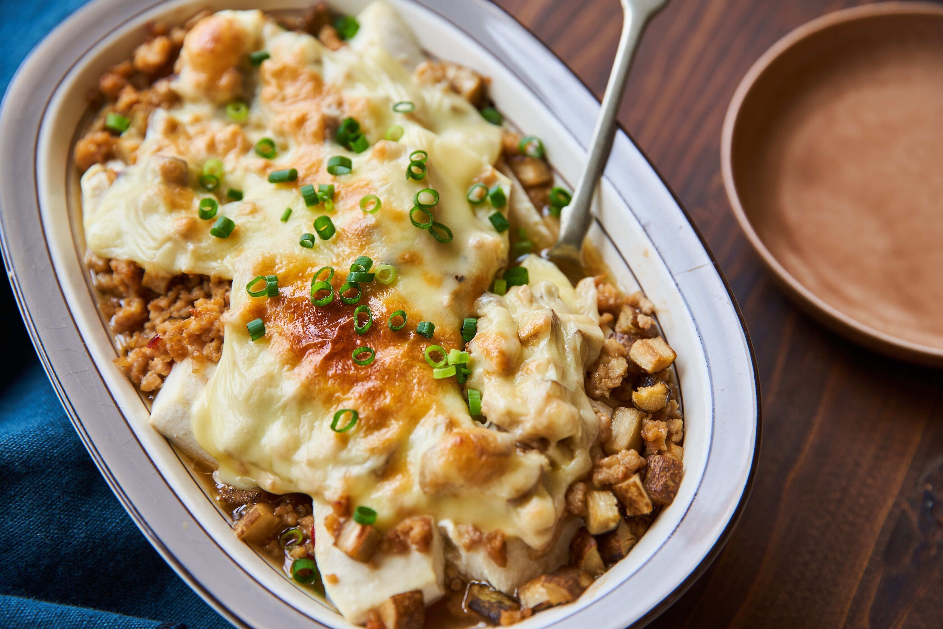 お豆腐のチーズグラタン