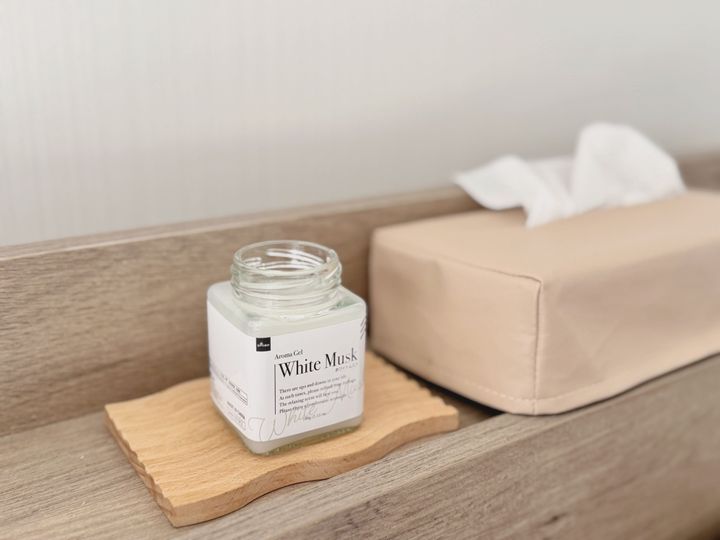 2.アロマジェル(ホワイトムスク)