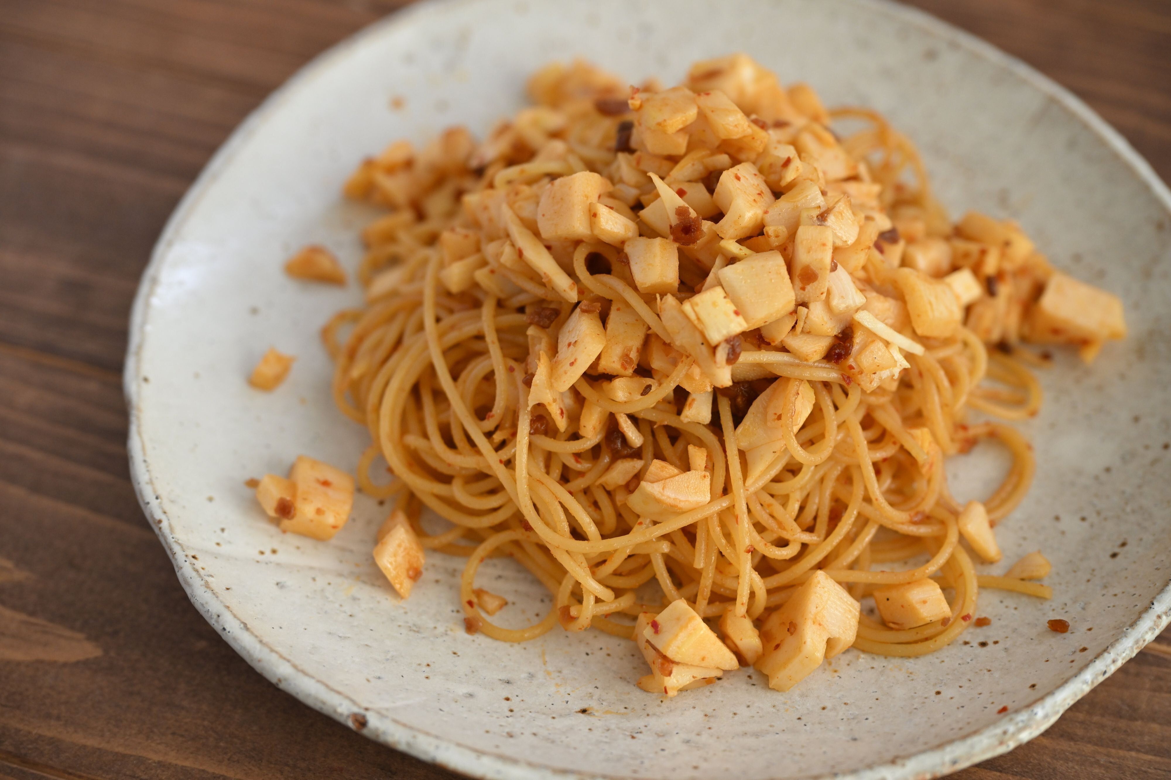 たけのこのパスタ