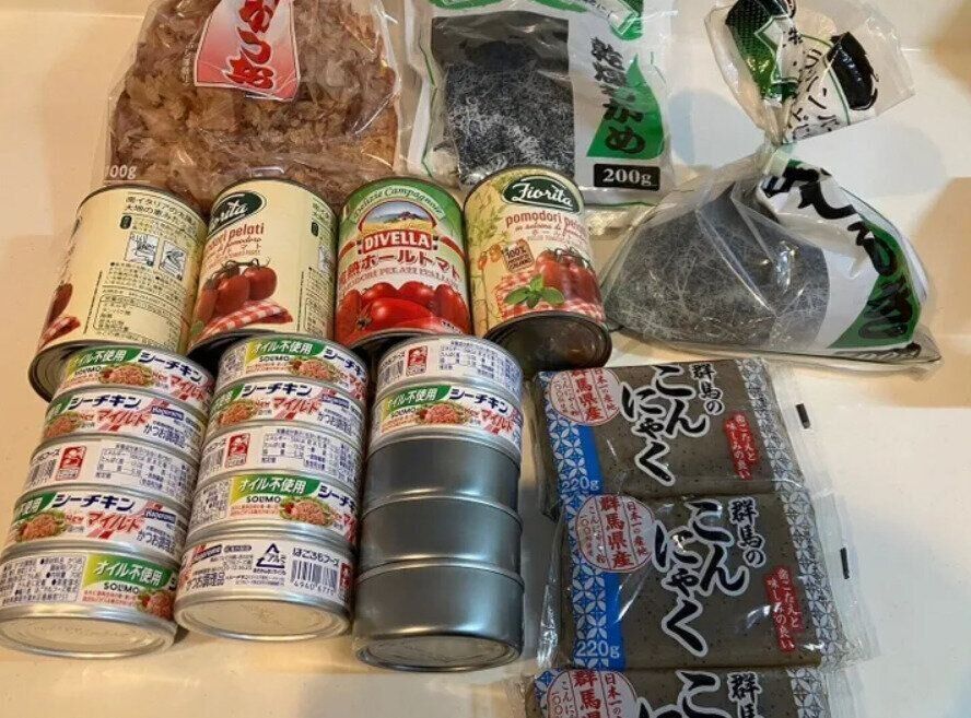 保存食品を上手に活用