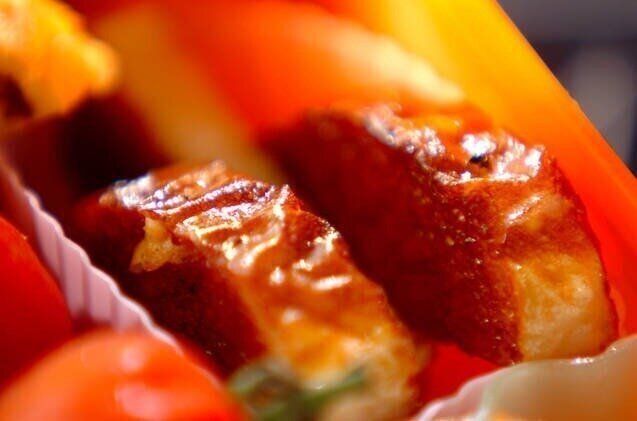 カマボコのバターしょうゆ焼き