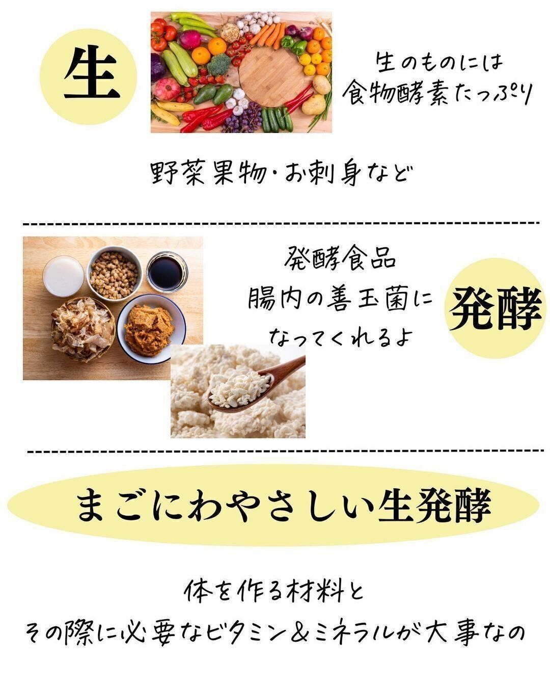 発酵食品をとりいれましょう