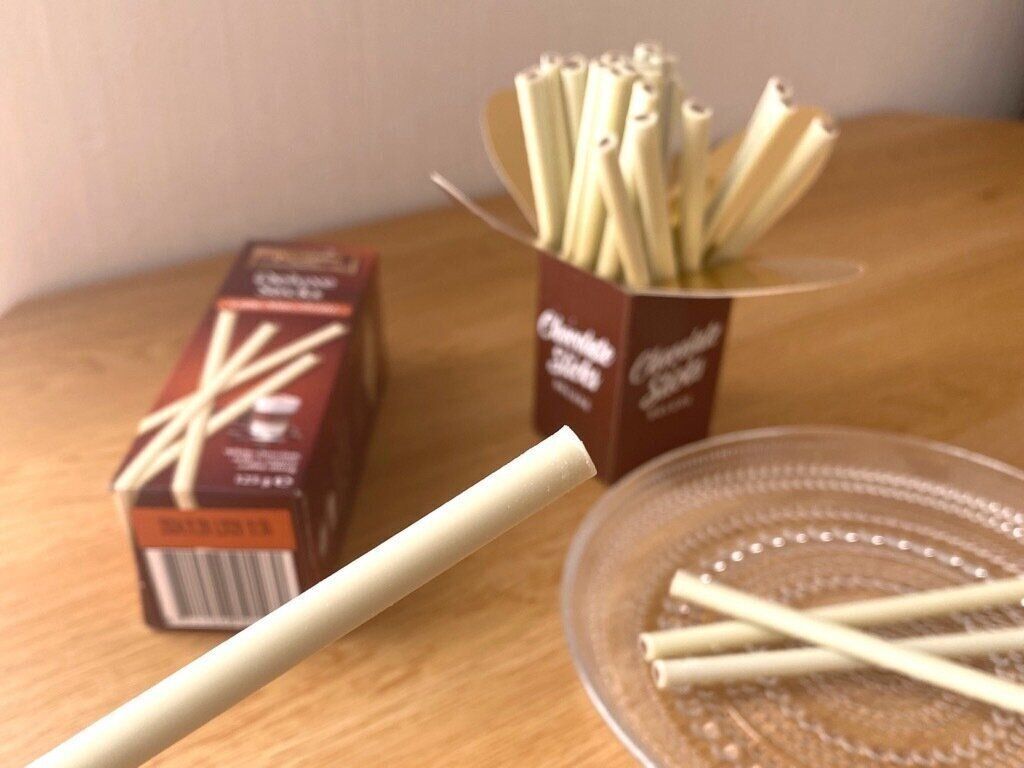 トリアノン「スティックチョコレートラッテマキアート」